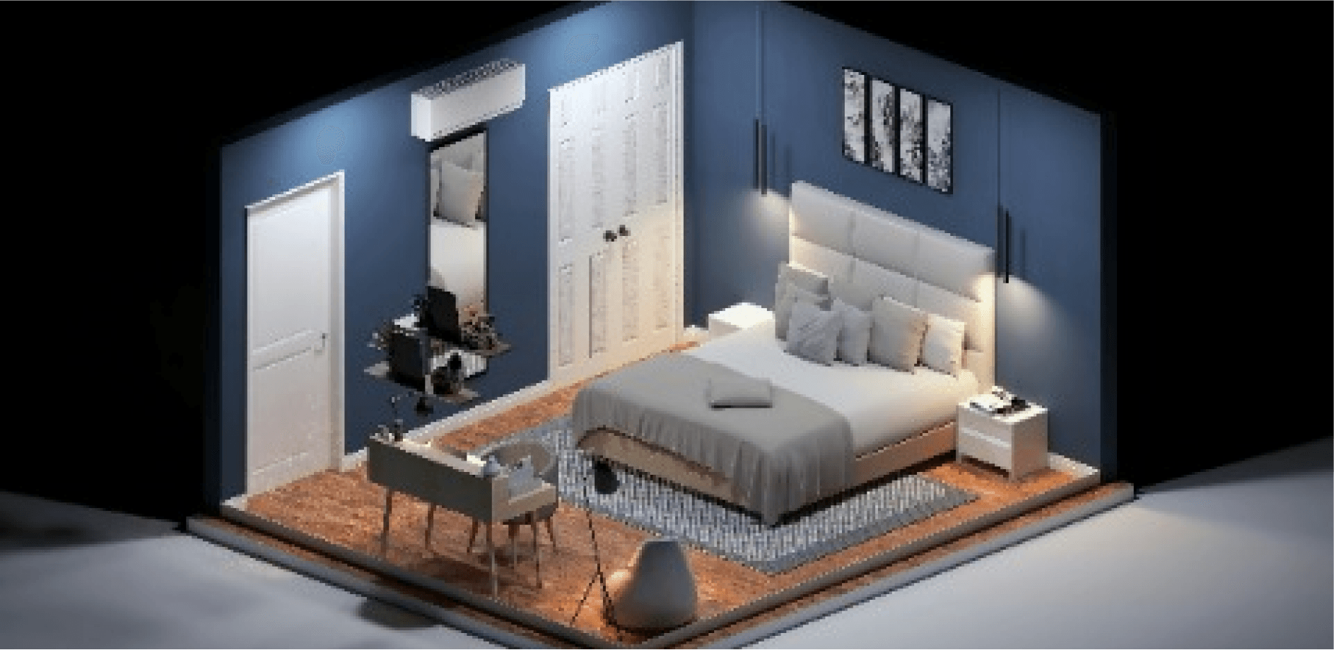 دیزاین داخلی اتاق خواب